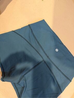 Lululemon Deep Teal High-Rise short